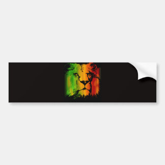 Rasta Lion Bumpersticker