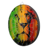 Rasta Lion Dartbord (Voorkant Rechts)