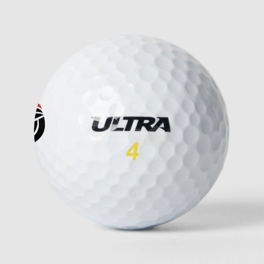 Rasta Lion Golfballen (Logo)