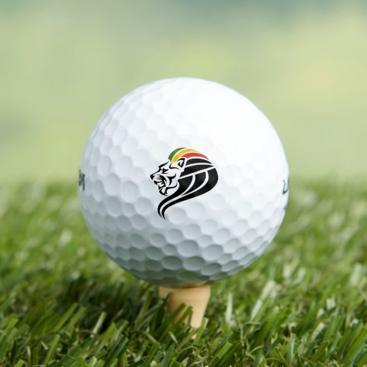 Rasta Lion Golfballen (Insitu Shirt)