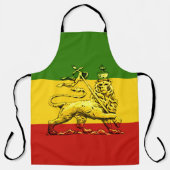 Rasta Lion Judah Apron Schort (Voorkant)