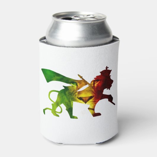 Rasta Lion Judah Blikjeskoeler (Blikje Voorkant)