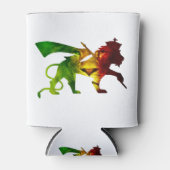 Rasta Lion Judah Blikjeskoeler (Voorkant)