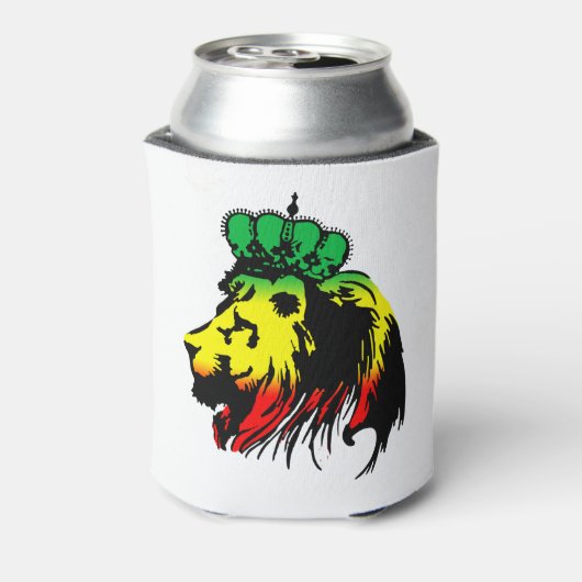 Rasta Lion Judah Blikjeskoeler (Blikje Achterkant)