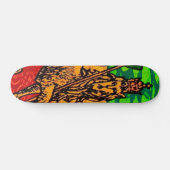 Rasta Lion Judah Flag Persoonlijk Skateboard (Horizontaal)