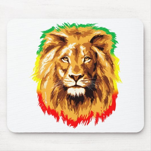 Rasta Lion Judah Muismat (Voorkant)