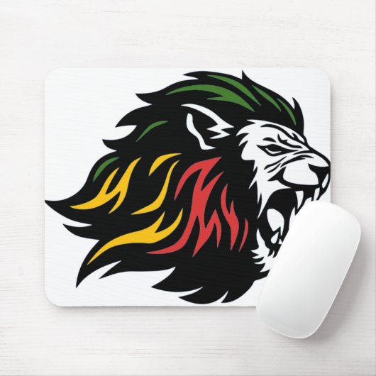 Rasta Lion Judah Muismat (Met muis)