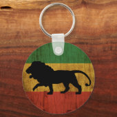 Rasta Lion Judah Sleutelhanger (Voorkant)