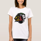 Rasta Lion Judah T-Shirt (Voorkant)