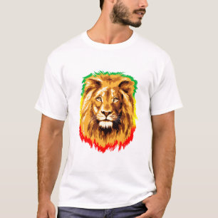 Rasta Lion Judah T-shirt