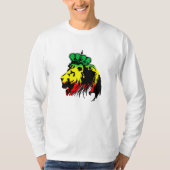 Rasta Lion Judah T-Shirt (Voorkant)