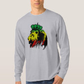 Rasta Lion Judah T-Shirt (Voorkant)