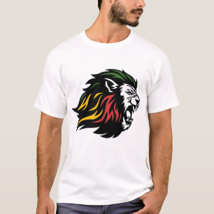 Rasta Lion Judah T-shirt