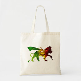 Rasta Lion Judah Tote Bag