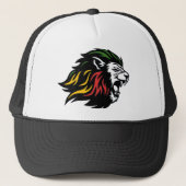 Rasta Lion Judah Trucker Pet (Voorkant)