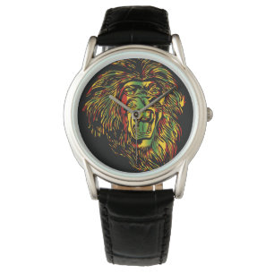 Rasta Lion Judah Watch Horloge