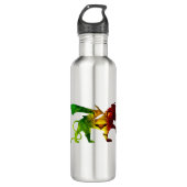 Rasta Lion Judah Waterfles (Voorkant)