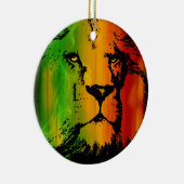Rasta Lion Keramisch Ornament (Rechts)