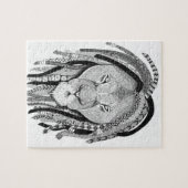 Rasta Lion Legpuzzel (Horizontaal)