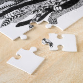 Rasta Lion Legpuzzel (Zijkant)