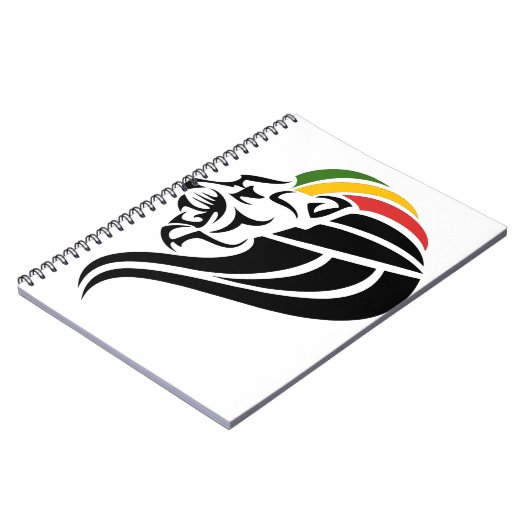 Rasta Lion Notitieboek (Linkerzijde)
