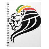 Rasta Lion Notitieboek (Voorkant)