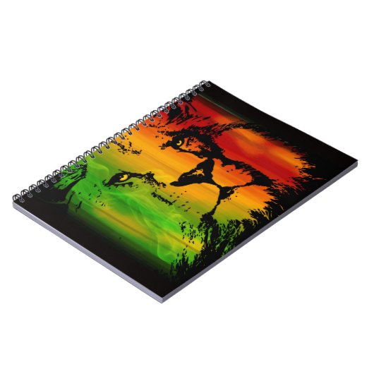 Rasta Lion Notitieboek (Linkerzijde)