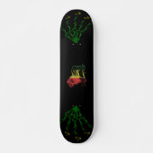 Rasta Lion Persoonlijk Skateboard (Voorkant)