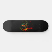 Rasta Lion Persoonlijk Skateboard (Horizontaal)