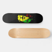 Rasta Lion Persoonlijk Skateboard (Horizontaal)