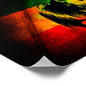 Rasta Lion Poster (Hoek)