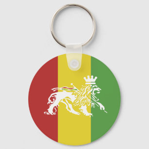 Rasta Lion Sleutelhanger