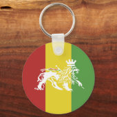 Rasta Lion Sleutelhanger (Voorkant)