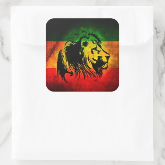 Rasta Lion sticker (Tas)