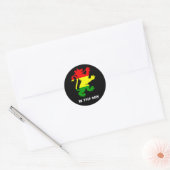 Rasta Lion Stickers (Envelop)