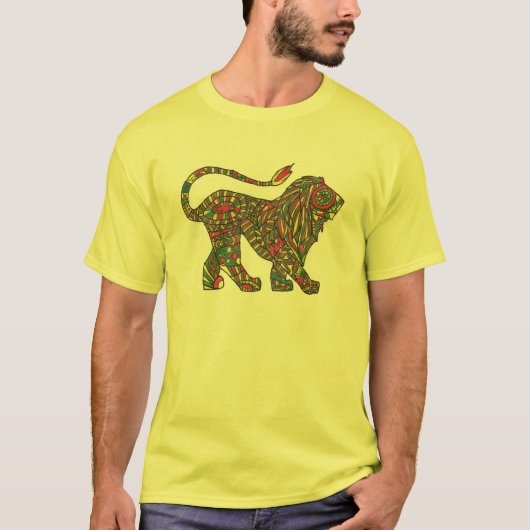 Rasta Lion T-Shirt (Voorkant)