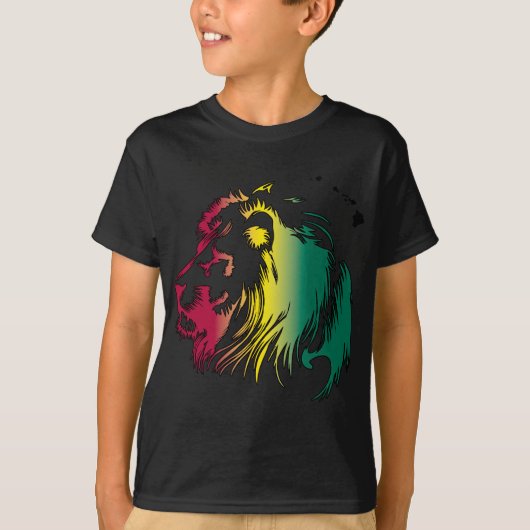Rasta Lion T-shirt (Voorkant)