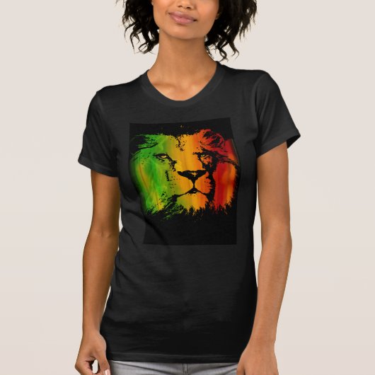 Rasta Lion T-shirt (Voorkant)