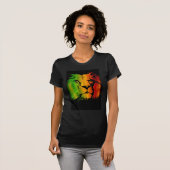 Rasta Lion T-shirt (Voorkant volledig)