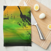 Rasta Lion Theedoek (Quarter Fold)