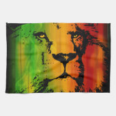Rasta Lion Theedoek (Horizontaal)