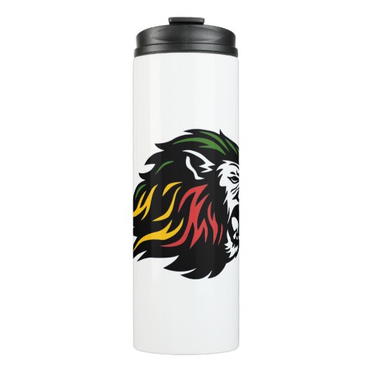 Rasta Lion Thermosbeker (Voorkant)