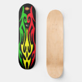 Rasta Lion Zion Persoonlijk Skateboard (Voorkant)