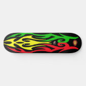 Rasta Lion Zion Persoonlijk Skateboard (Horizontaal)