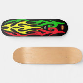 Rasta Lion Zion Persoonlijk Skateboard (Horizontaal)