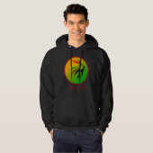 Rasta Live Up jah Live Lion Hoodie (Voorkant volledig)