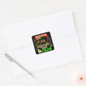 RASTA M.D. DRIED GUAVA LEAVES VIERKANTE STICKER (Envelop)