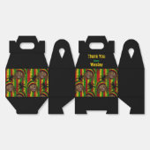 Rasta Man Dank je verjaardag of bruiloft Bedankdoosjes (Ongevouwen)