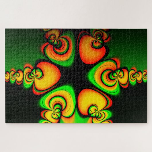 rasta man puzzel (Horizontaal)