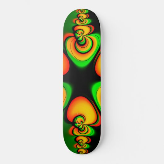 rasta man skateboard (Voorkant)